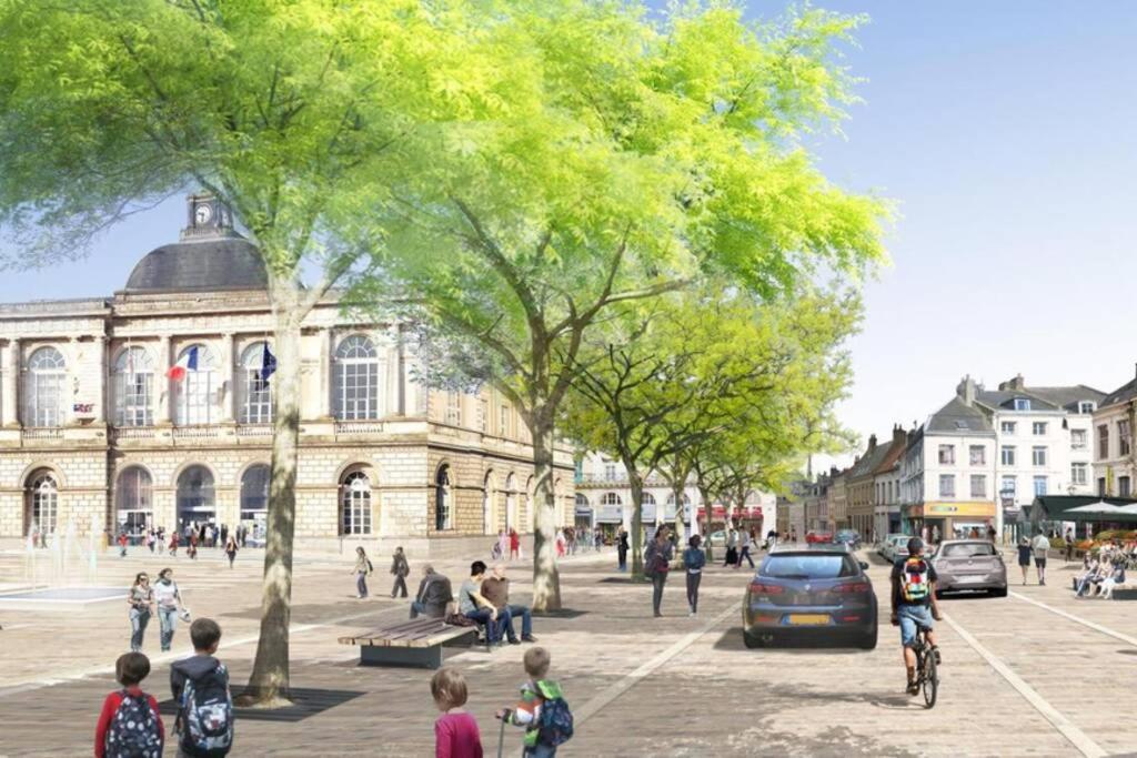 Duplex Ideal Famille, 2 Mn De St-Omer Centre Apartment Saint-Martin-au-Laert Bagian luar foto